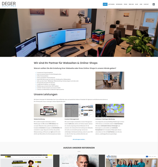 Deger Solutions Referenz Preview